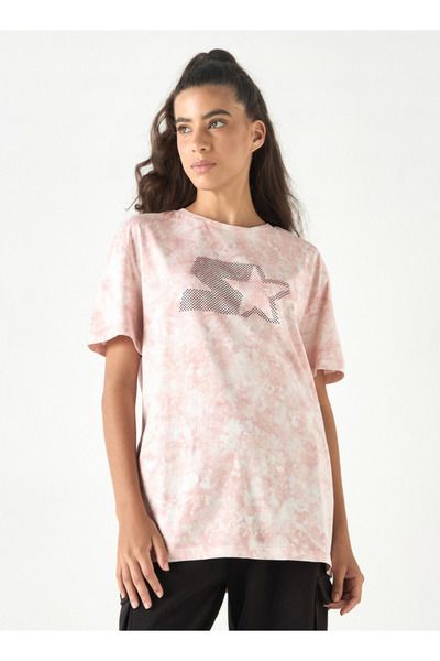 FAV تي شيرت بطبعة شعار Starter بأكمام قصيرة