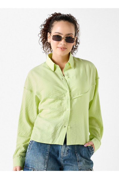 Lee Cooper Textured Shirt With Long Sleeves