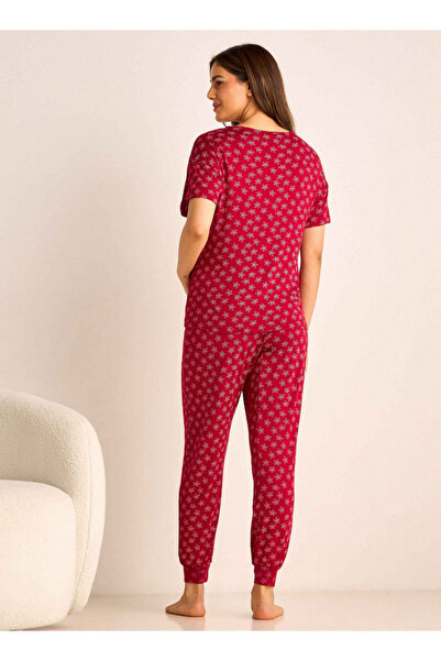 FAV Printed Maternity T-shirt and Pyjama Set