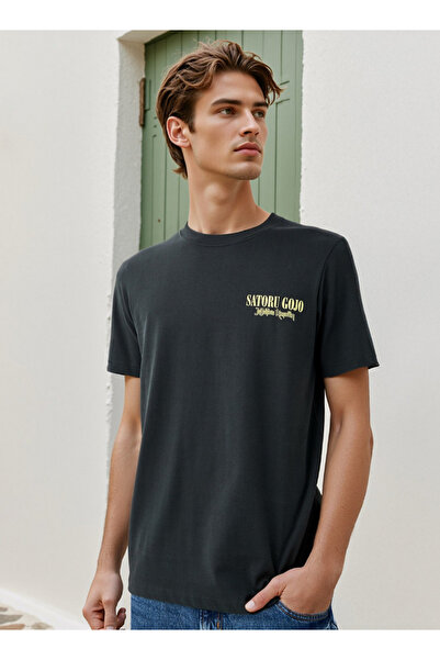 FAV Satoru Goju Print Crew Neck T-shirt