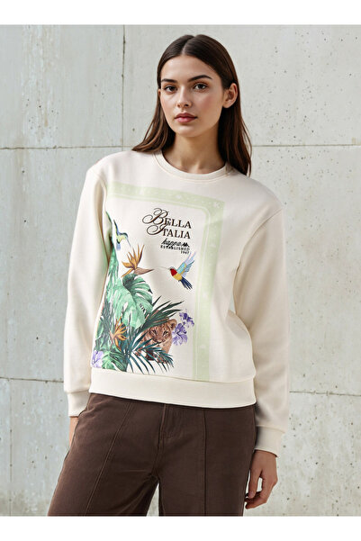 Kappa Women Tropical Print Sweatshirt