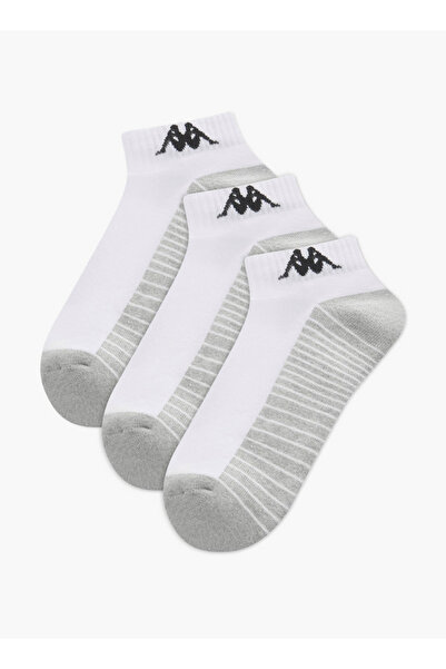 Kappa Set of 3 - Kappa Logo Print Half Terry Ankle Length Socks