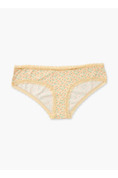 FAV All-Over Floral Print Bikini Briefs with Elasticated Waistband