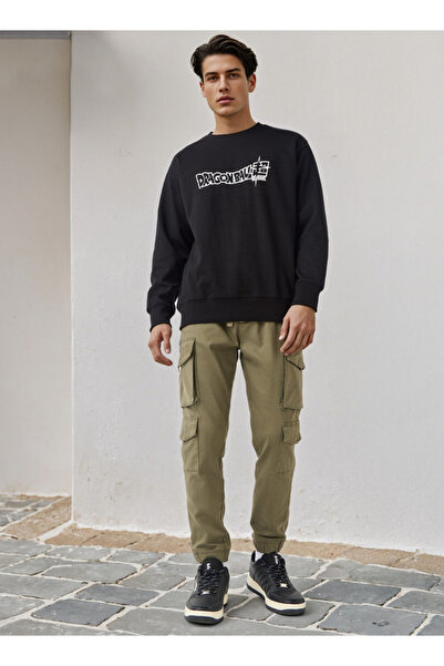 SP Characters Dragon Ball Z Print Sweatshirt