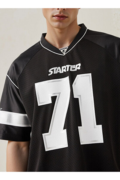 Starter Varsity Print V-Neck T-shirt