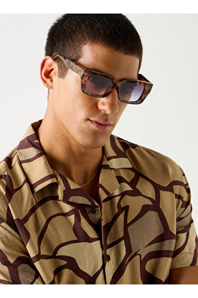 FAV Printed Full Rim Tinted Sunglasses