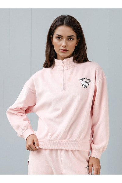 SP Characters Chr L Zipped Rib Sweatshirt Set