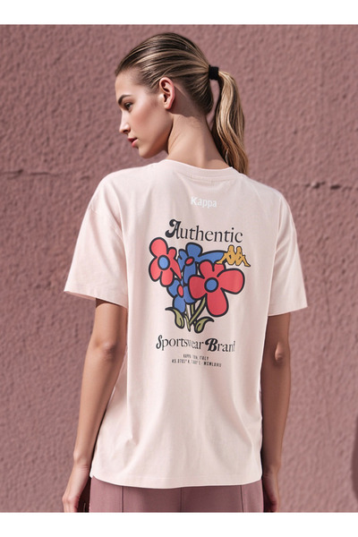 Kappa Kappa Graphic Print T-shirt with Crew Neck