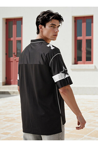 Starter Varsity Print V-Neck T-shirt