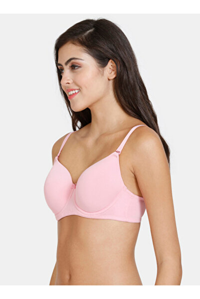 Zivame Padded Wired Bra with Hook and Eye Closure