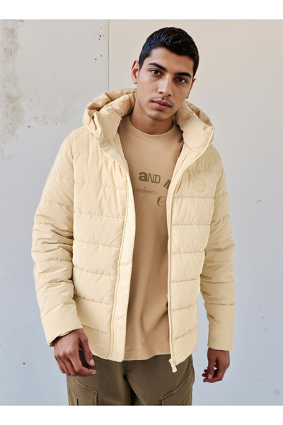 Kappa Men Hooded Puffer Jacket