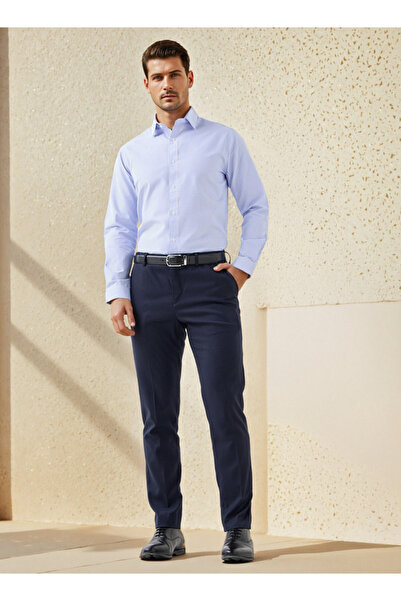 FAV Regular Fit Striped Collared Shirt with Long Sleeves