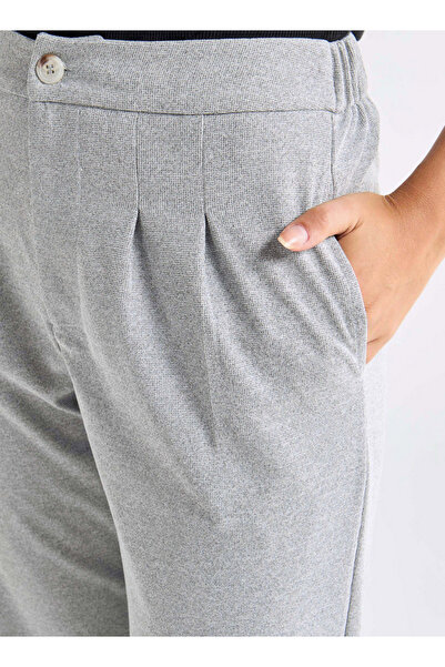 FAV Textured Wide Leg Pants with Pockets