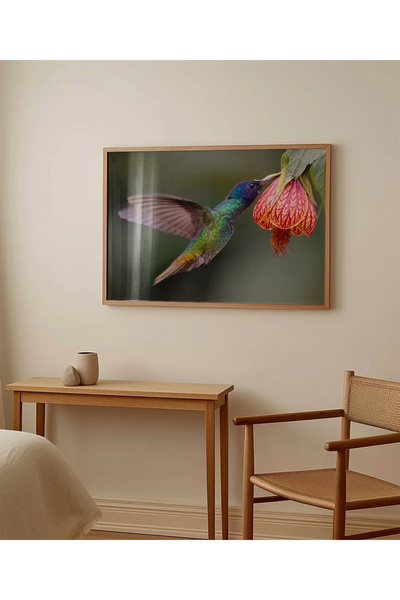 VOGLOO 1. Hummingbird in Nectar Poster