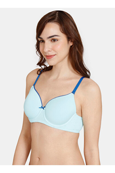 Zivame Wired Padded T-shirt Bra with Adjustable Straps