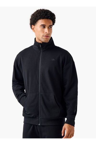 Kappa Men Regular Fit High Neck Sweatshirt