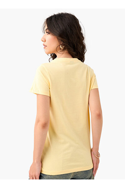 SP Characters Mickey Mouse Print T-shirt with Crew Neck