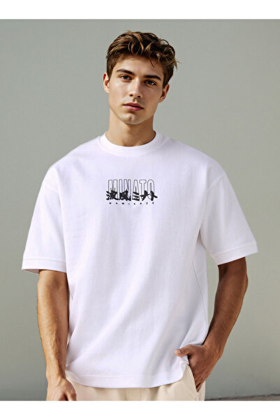 SP Characters تي شيرت بطبعة ناروتو ورقبة دائرية