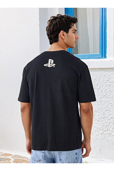 SP Characters تي شيرت مطبوع بياقة دائرية