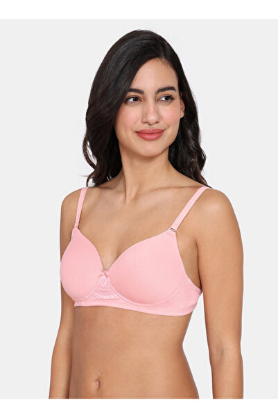 Zivame Balconette Bra with Hook and Eye Closure