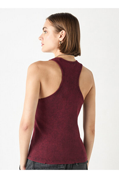 FAV Ribbed Tank Top with Racerback