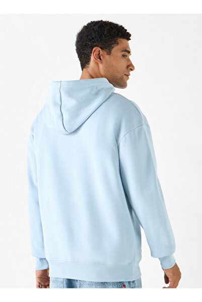 Starter Logo Detail Fleece Hoodie With Kangaroo Pockets