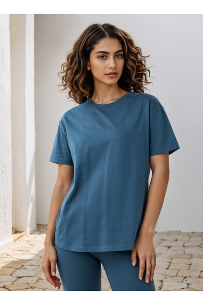 Kappa Logo Embroidered Relaxed Fit T-shirt