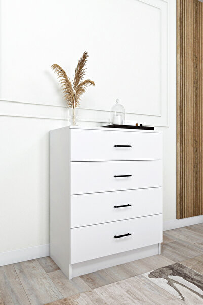 Ases Mobilya Esl0225 Şifonyer 4 Çekmeceli Yatak Odası Bebek Odası Çocuk Odası...