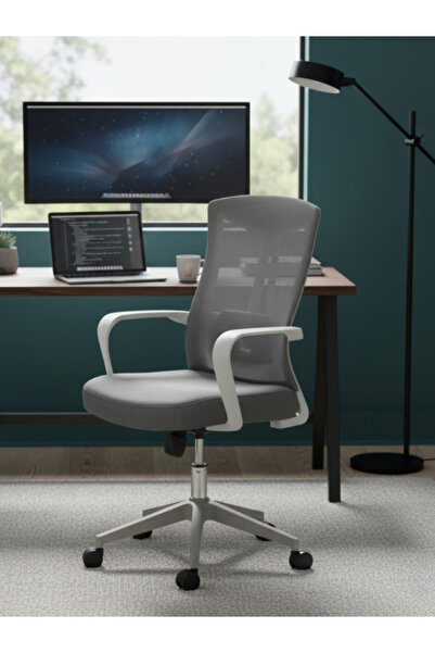 Bec4 Comfortable mesh office chair (Mesh Back) for back support