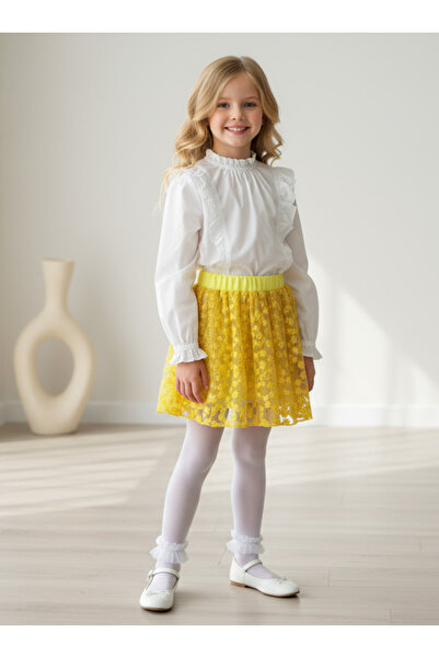 By Piera Papatya Tül Kız Çocuk Etek 6110