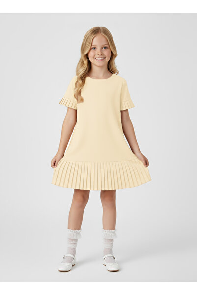 By Piera Παιδικό πλισέ φόρεμα 2842