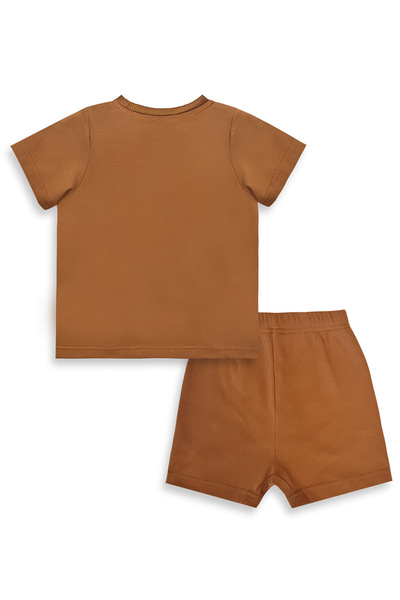 Denokids Dinosaur Baby Boy T-Shirt Camisole Shorts Set