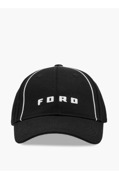 SP Characters قبعة فورد مطرزة بحزام إغلاق بإبزيم