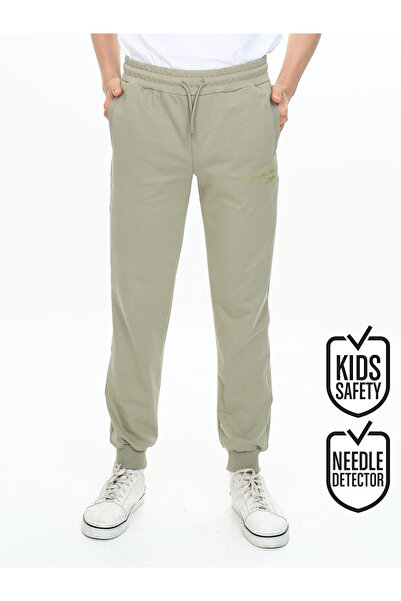 Denokids Boys' Khaki Sweatpants