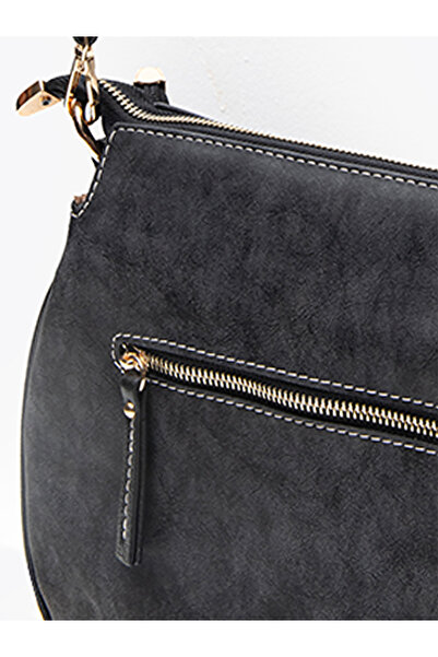 Karaca Nubuck Long Strap Shoulder Bag