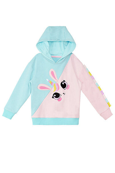 Denokids Суичър за момиче Unicorn Rabbit