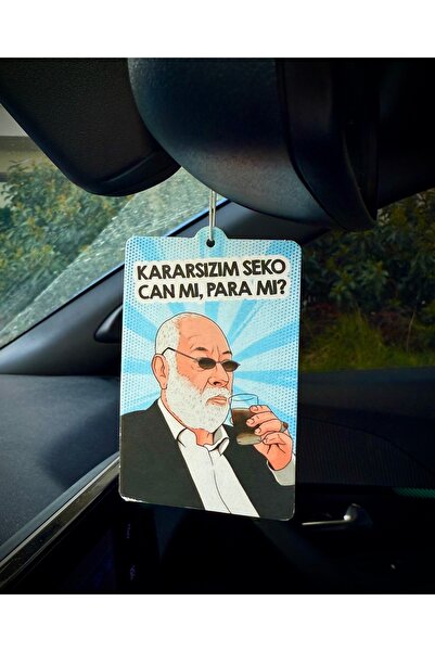 Duftpalm KARARSIZIM SEKO CAN MI? PARA MI? TASARIMLI ARAÇ KOKUSU VE OTO AKSESUARI