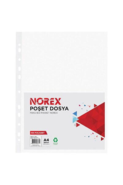 NOREX folie de protecție A4 35 microni 100 buc/set