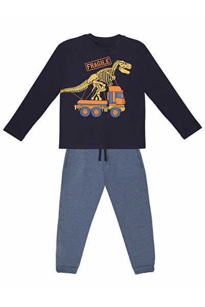 MSHB&G Set de tricou și pantaloni fragili cu mânecă lungă pentru băiat