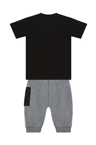MSHB&G Boy's Bicycle Summer Set - Pocket Detailed T-shirt and Capri Shorts