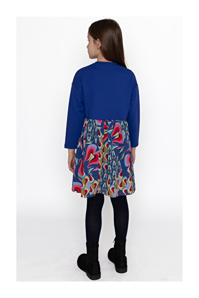 SheShe Cobalt Mavisi Elbise