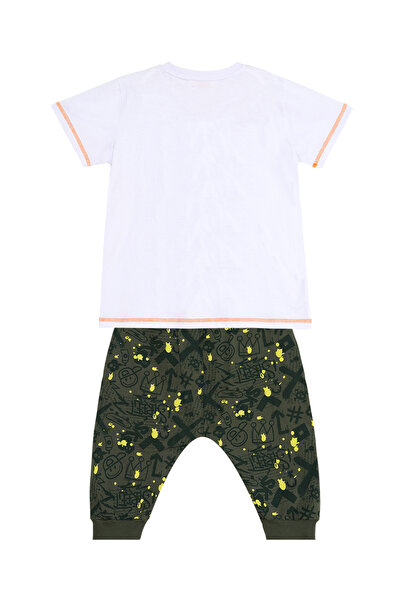 MSHB&G Boy's Summer Suit - Skateboard Splash T-shirt and Capri