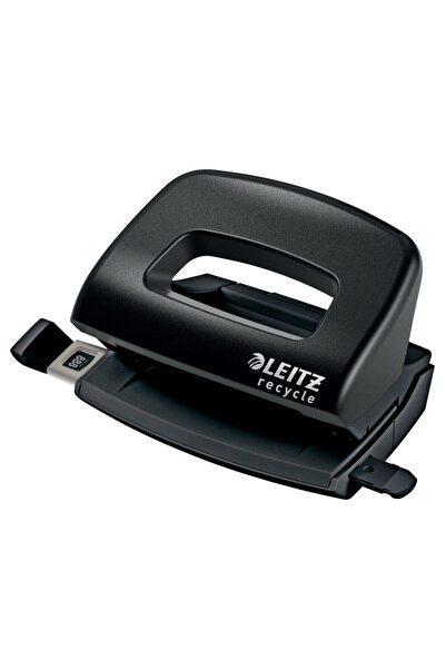 Leitz Perforator plastic Recycle MINI NeXXt Series, 10 coli, parțial reciclat...