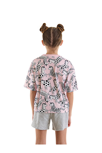 MSHB&G Unicorn Gang Girls - Comfortable Summer T-Shirt and Shorts Set