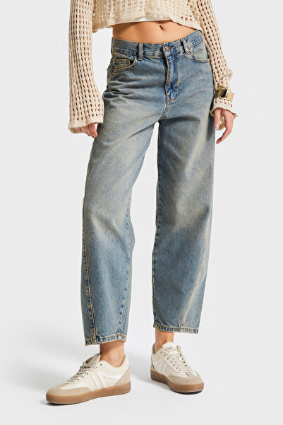 its basic Dámské T.Jeans Barva Venus 2s5-65 Carrot Fit Pohodlný střih 100% bavlna Denim Jean