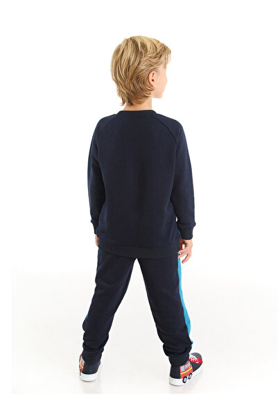Denokids Σετ φόρμες για αγόρια Shark Navy Blue