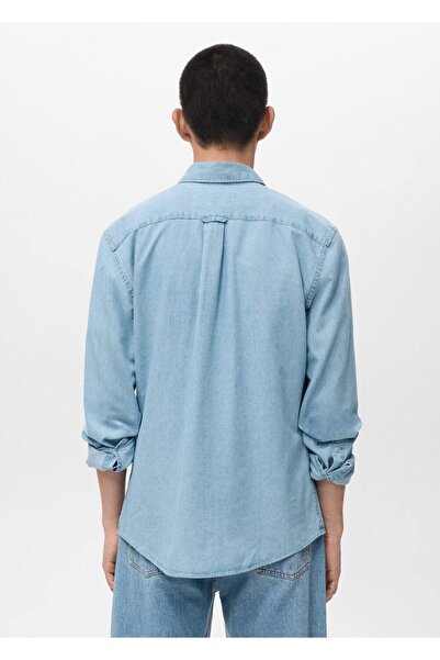 MANGO Man Normal kesim denim gömlek