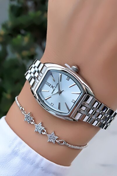 Daniel Klein Gold Silver Color Women's Watch Bracelet