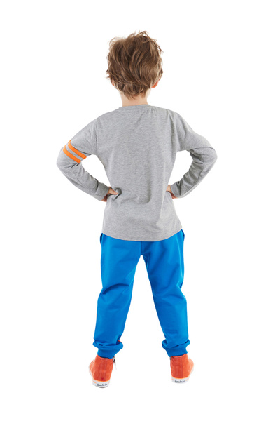 MSHB&G Set de tricou și pantaloni pentru echipa de salvare de iarnă pentru băieți