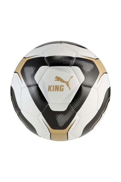 Puma كرة قدم كينج وايت بيضاء للجنسين 08473601